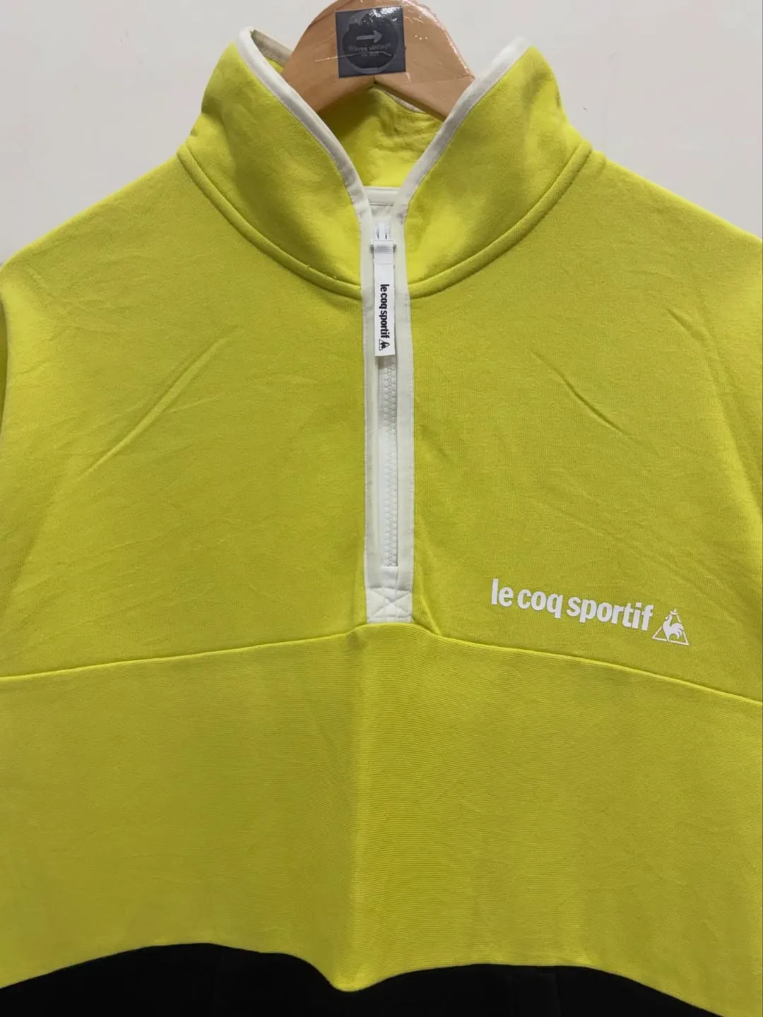 LE COQ SPORTIF QAURTER ZIP PULLOVER — photo 2