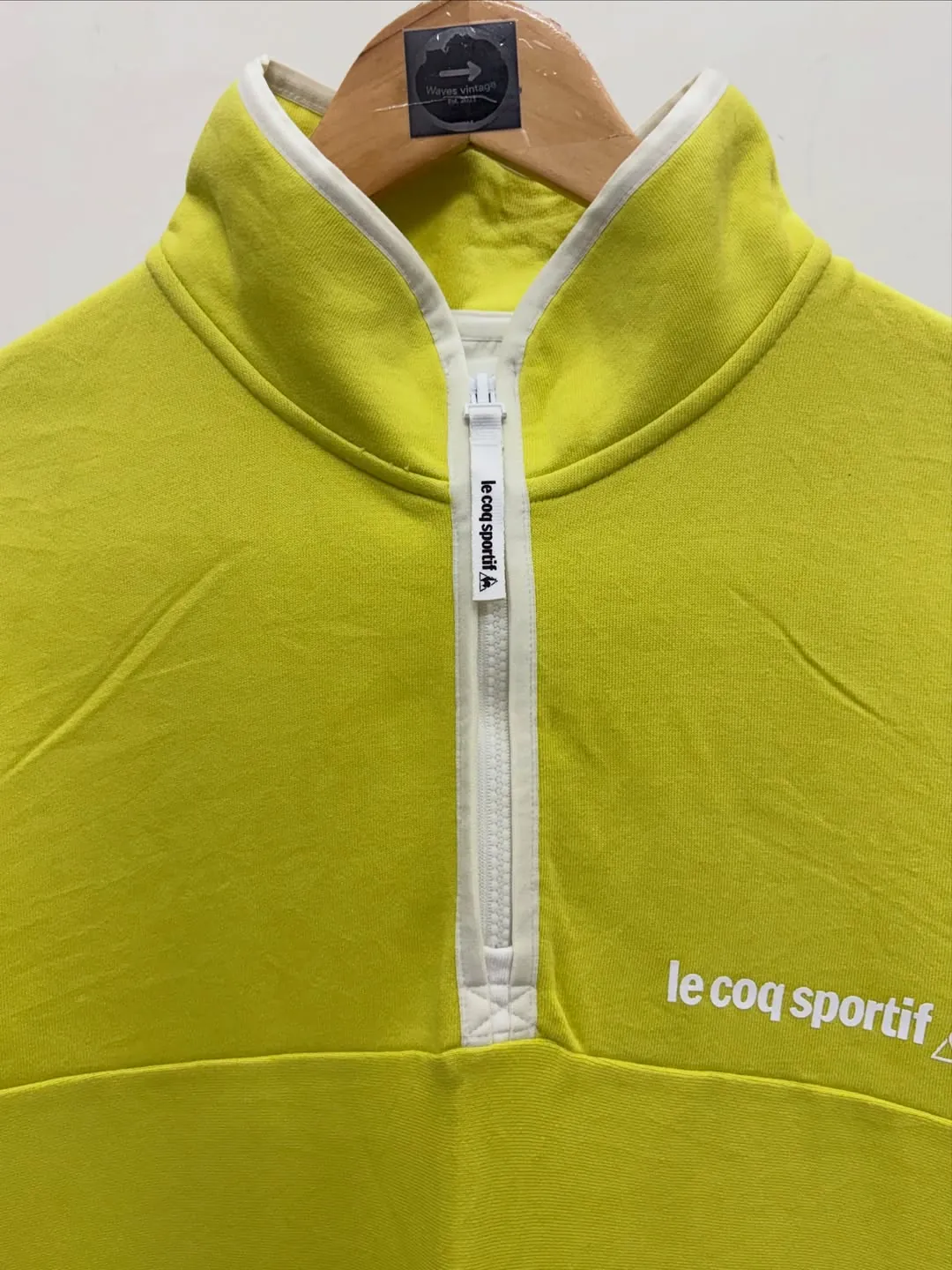LE COQ SPORTIF QAURTER ZIP PULLOVER — photo 3