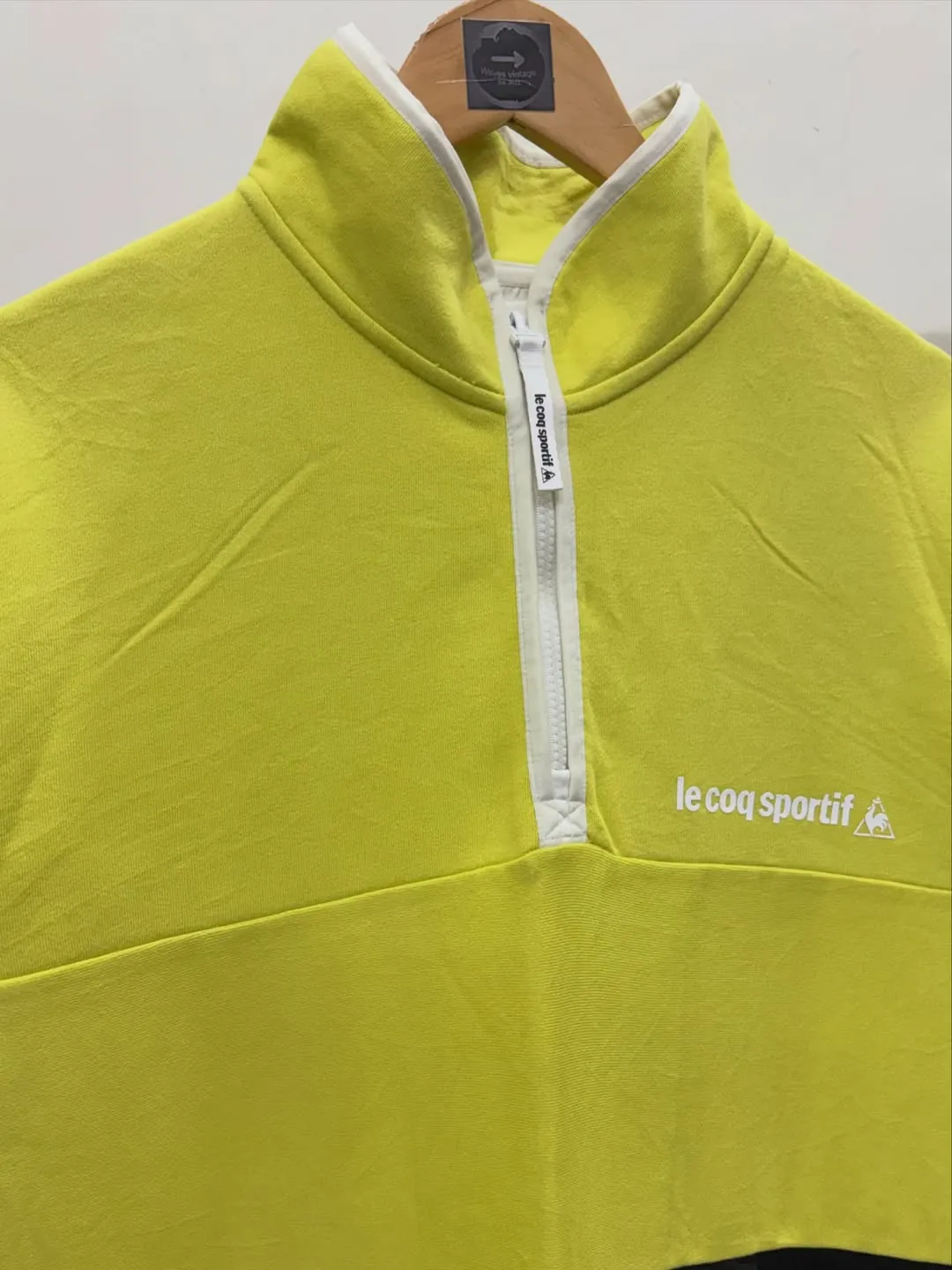 LE COQ SPORTIF QAURTER ZIP PULLOVER — photo 4