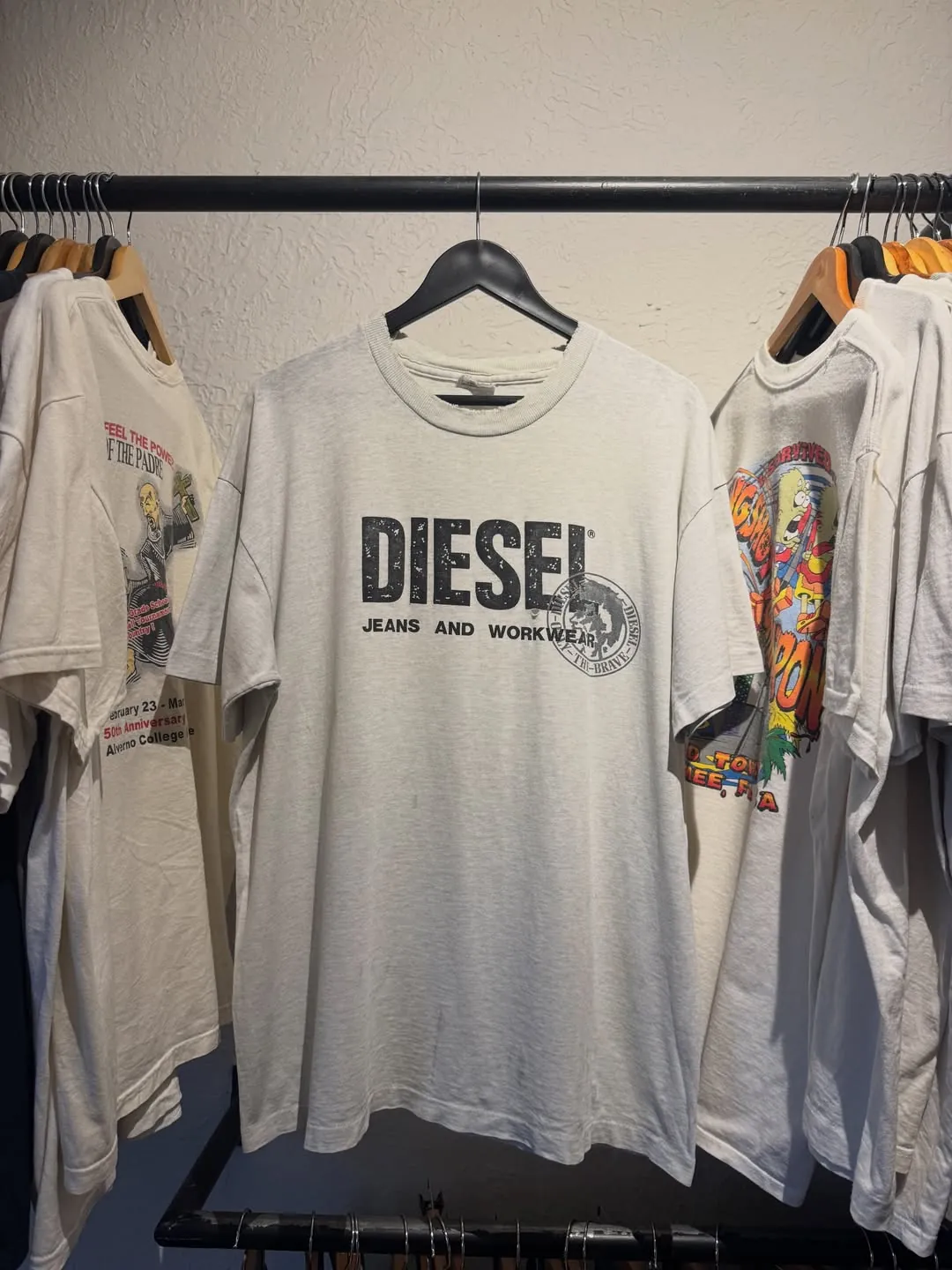 ARCHIVE Y2K DIESEL “WORKWEAR & MOHICAN” GRAPHIC TEE ⚡ — photo 4