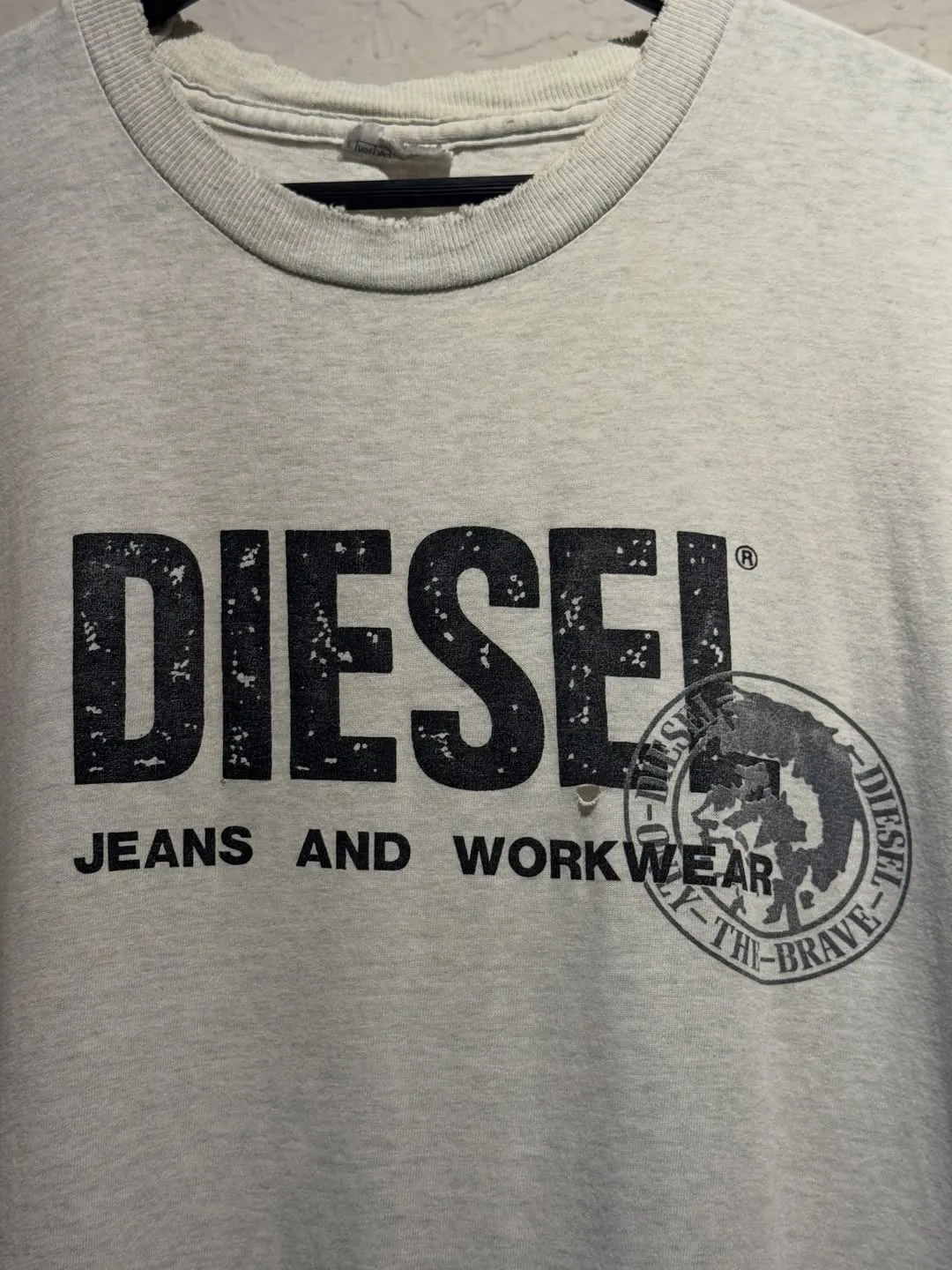 ARCHIVE Y2K DIESEL “WORKWEAR & MOHICAN” GRAPHIC TEE ⚡ — photo 6