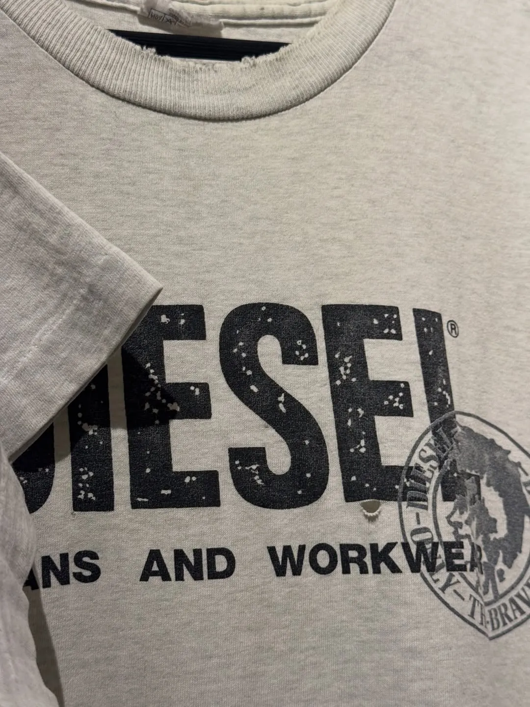 ARCHIVE Y2K DIESEL “WORKWEAR & MOHICAN” GRAPHIC TEE ⚡ — photo 8