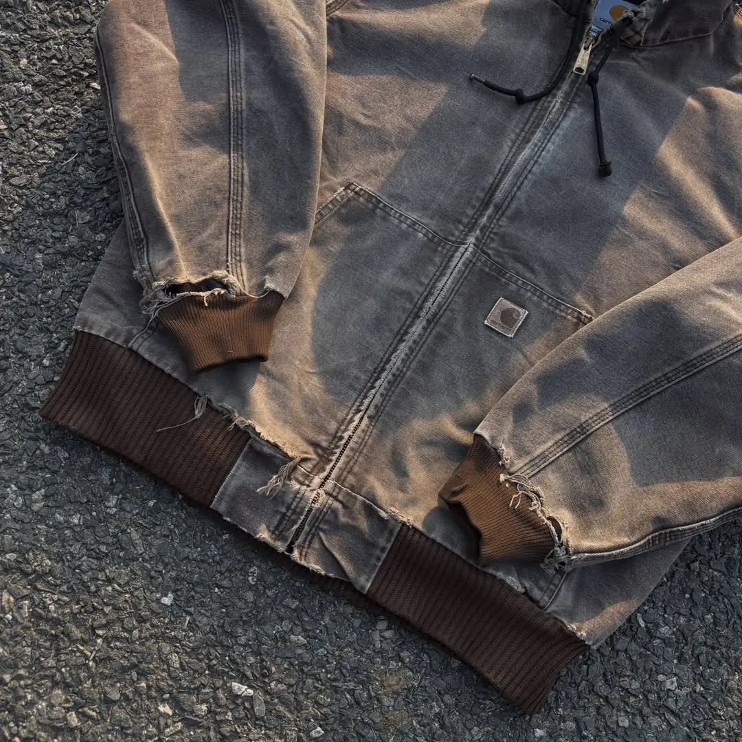 2000s Thrashed Sunfaded Carhartt Active Jacket — photo 2